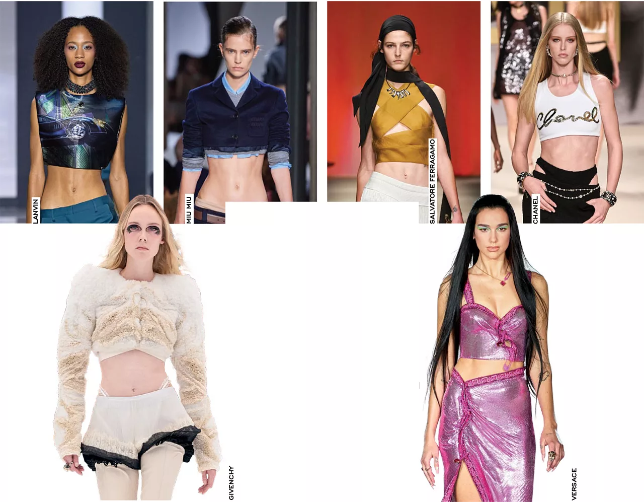 Crop top trong xu hướng thời trang 2026