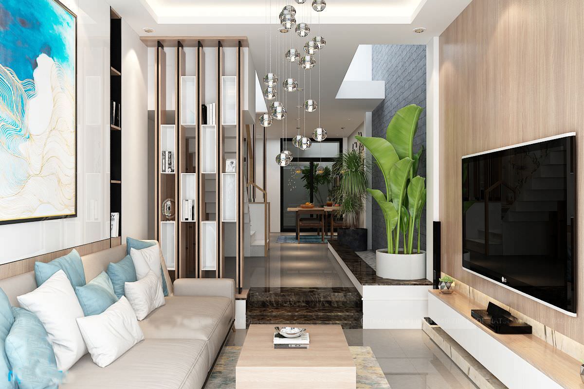 Nội thất đa năng cho nhà ống nhỏ