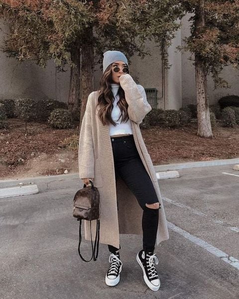 Áo Cardigan dáng ngắn