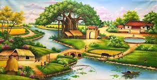 Người phụ nữ quay mặt đi, thể hiện sự thờ ơ