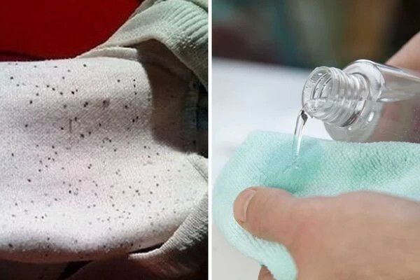 Quần áo sạch mốc sau khi xử lý đúng cách