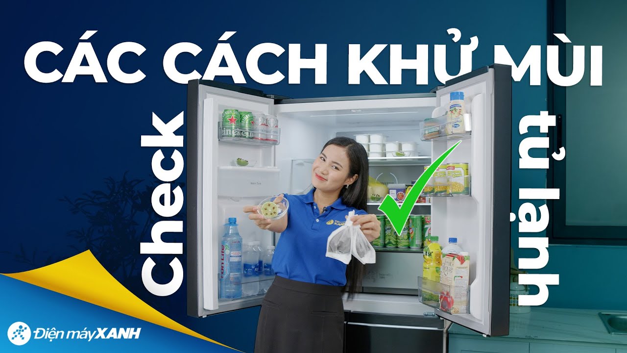 Khử mùi tủ lạnh