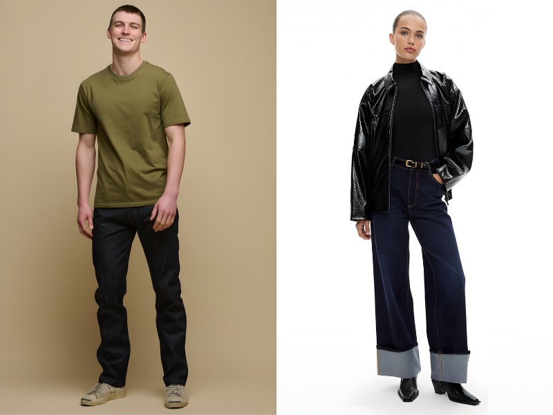 Các loại quần jeans theo chất liệu