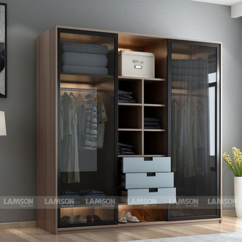 Tủ quần áo thông minh tiết kiệm diện tích được ưa chuộng