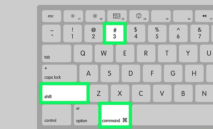 Các phím tắt screenshot cơ bản trên Mac