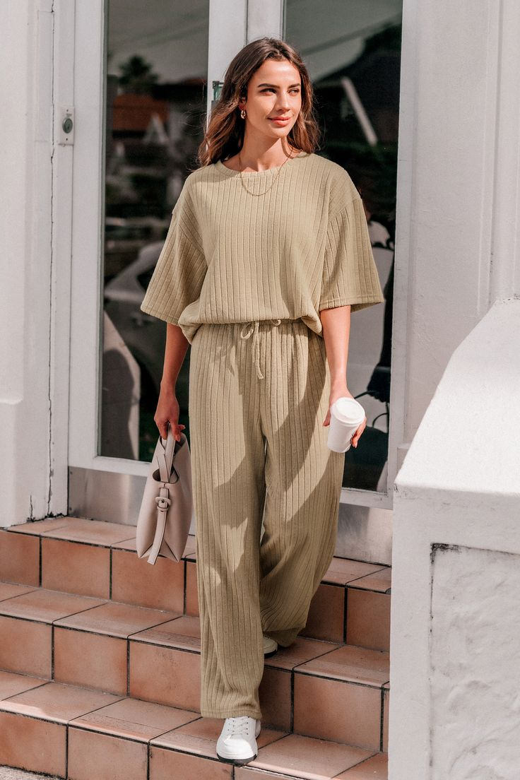 Bộ ribbed matching set