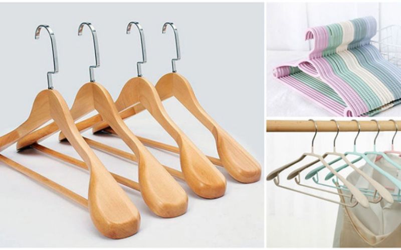 Móc treo phù hợp giúp giữ dáng vai áo
