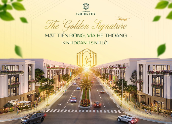 Cổng chào Golden Gate cao 30m - biểu tượng kiến trúc của dự án