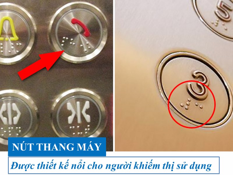 Nút báo khẩn cấp trong thang máy