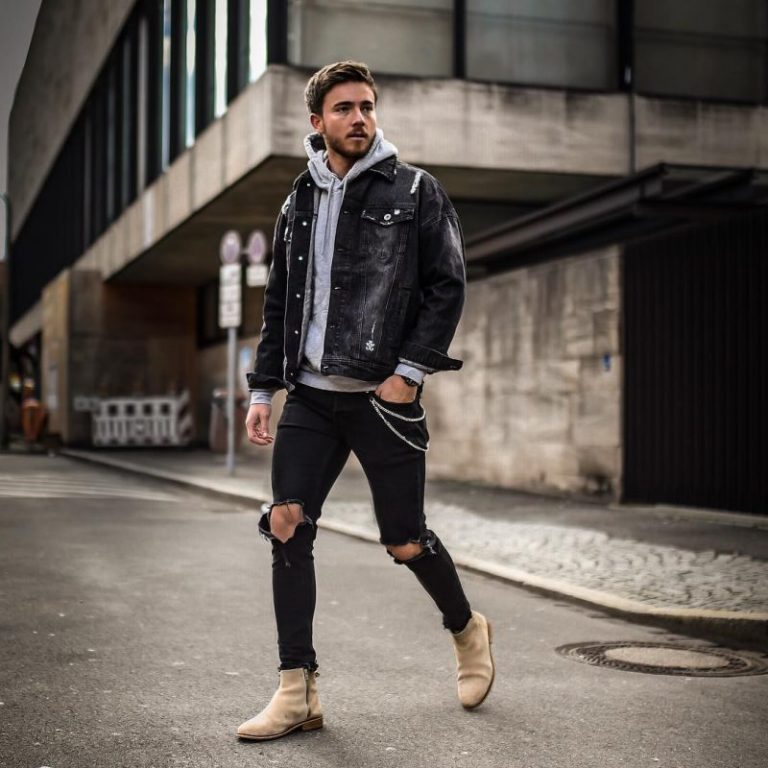 Áo hoodie phối đồ