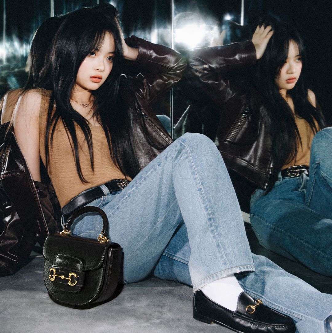 Hanni diện Gucci shoe