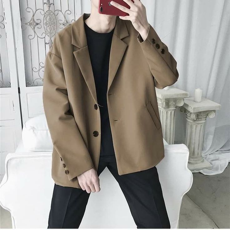 Áo blazer phối quần jean