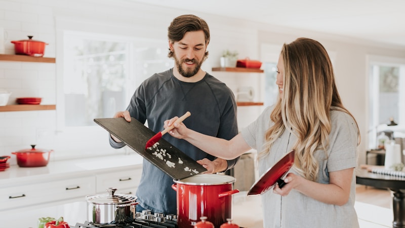 Mise en place nguyên liệu nấu ăn