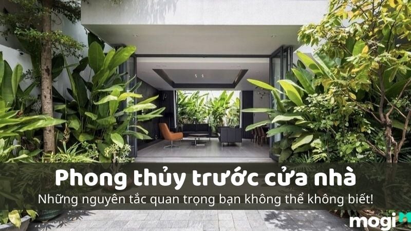 Mặt tiền nhà đón sáng