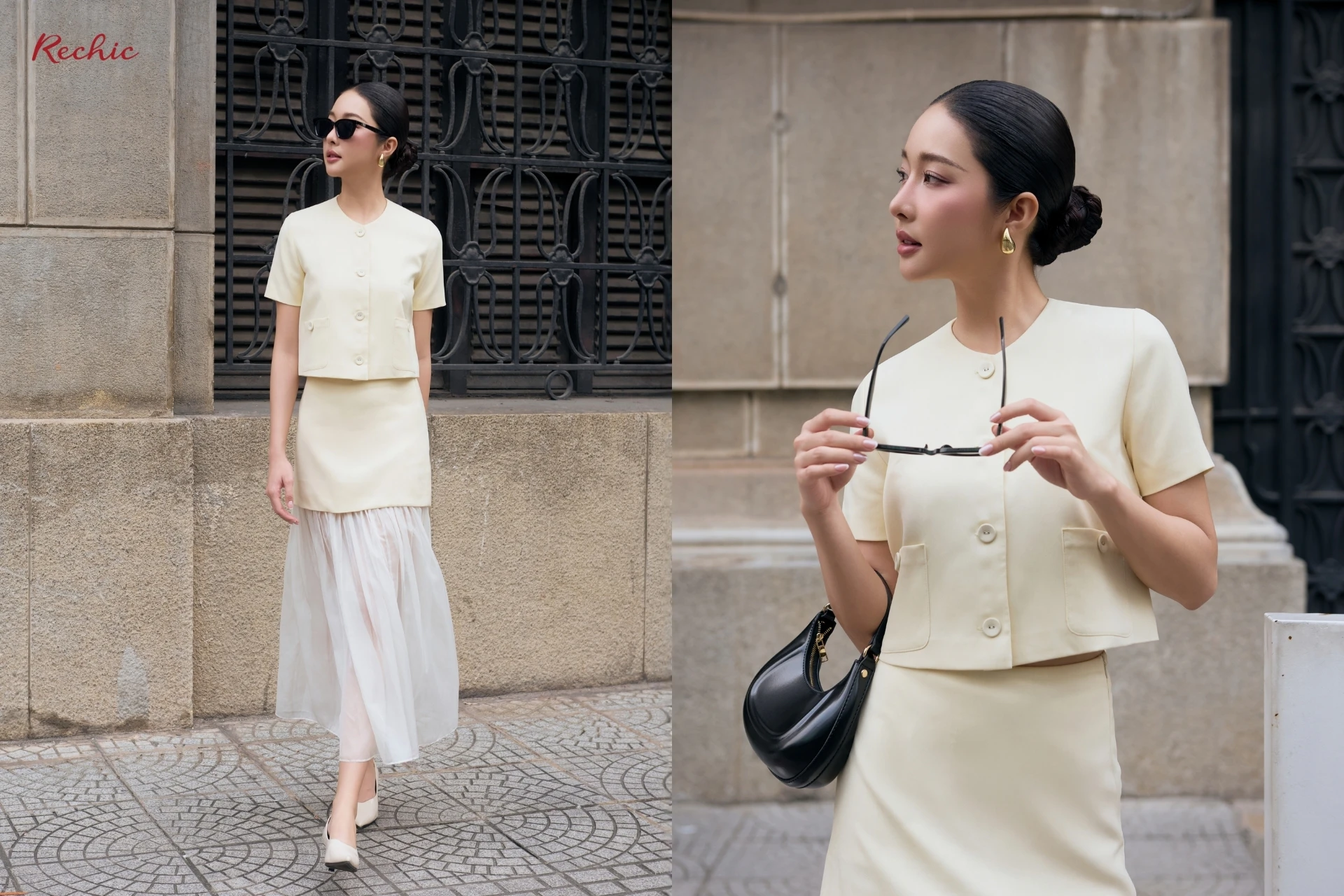 Phối đồ công sở thanh lịch