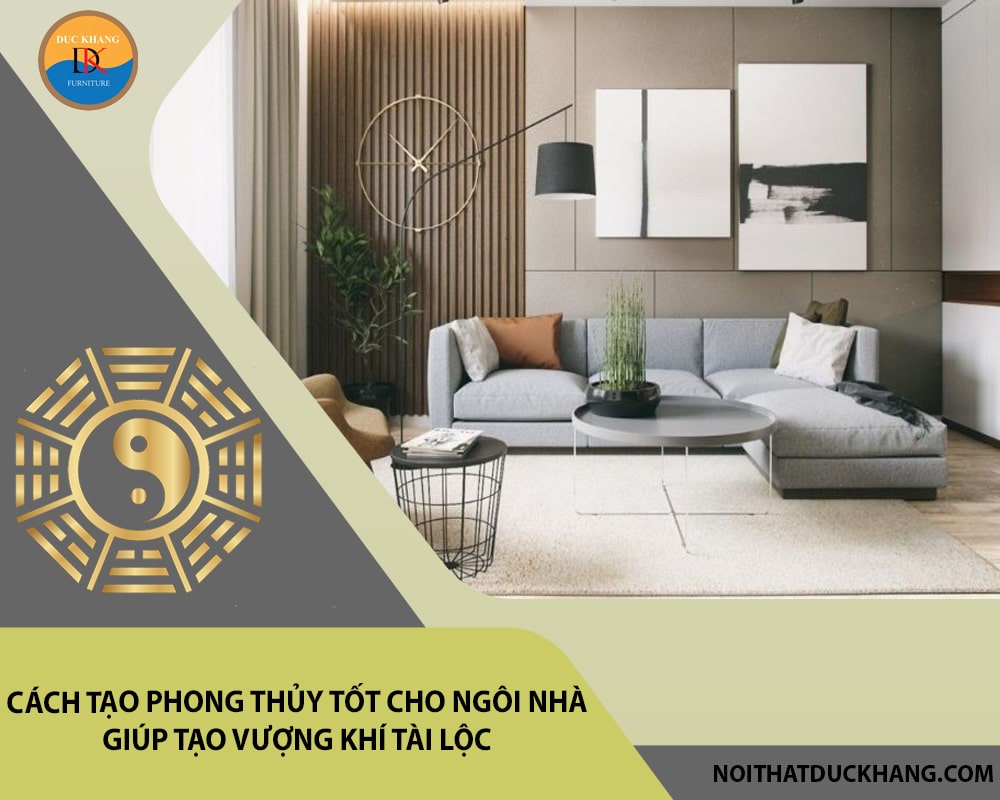 Sự hài hòa không gian sống theo nguyên lý phong thủy