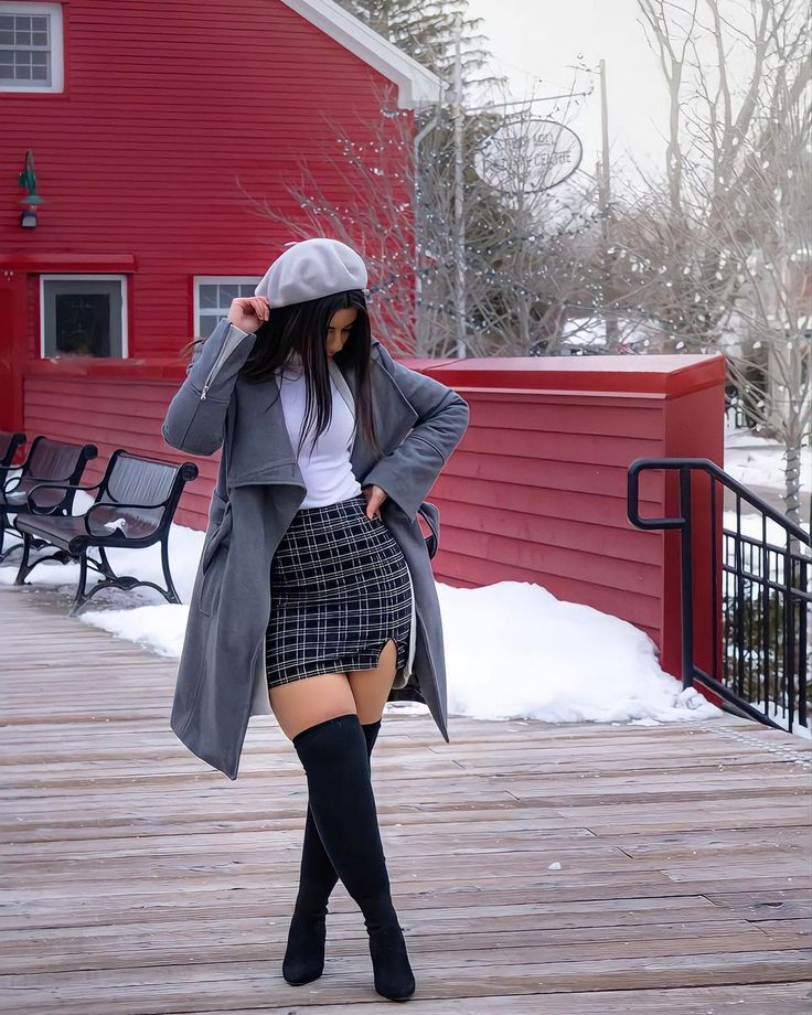 Outfit mùa đông ấm áp