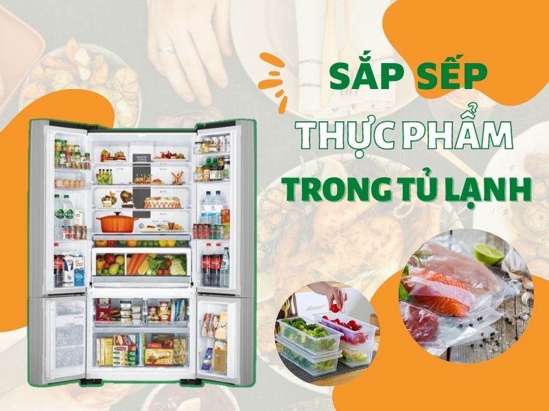 Sắp xếp tủ lạnh khoa học cho người độc thân