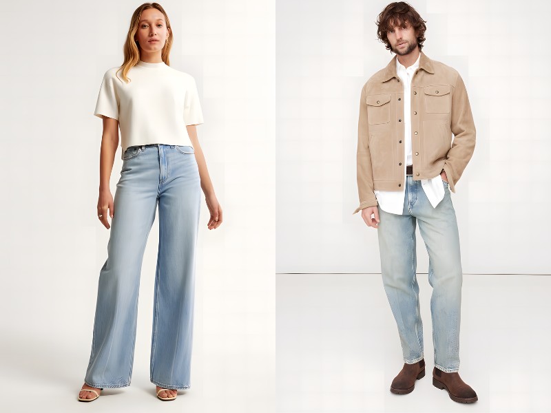 Các loại quần jeans theo độ cao cạp