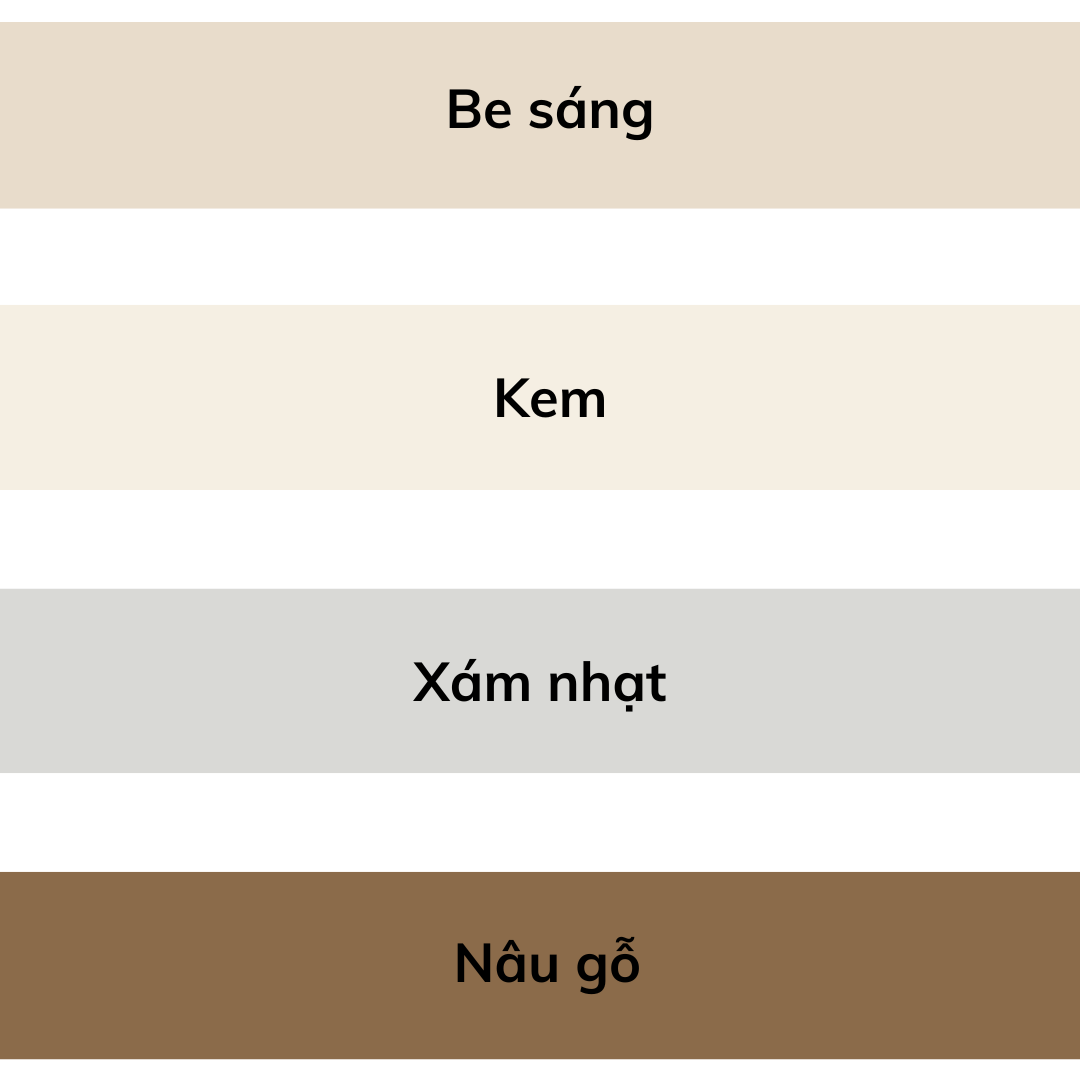 Màu sắc cho phòng khách hiện đại