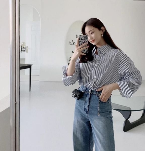 Hướng dẫn cách phối đồ với áo sơ mi caro nữ cực chất