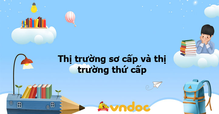 So sánh giá sơ cấp thứ cấp