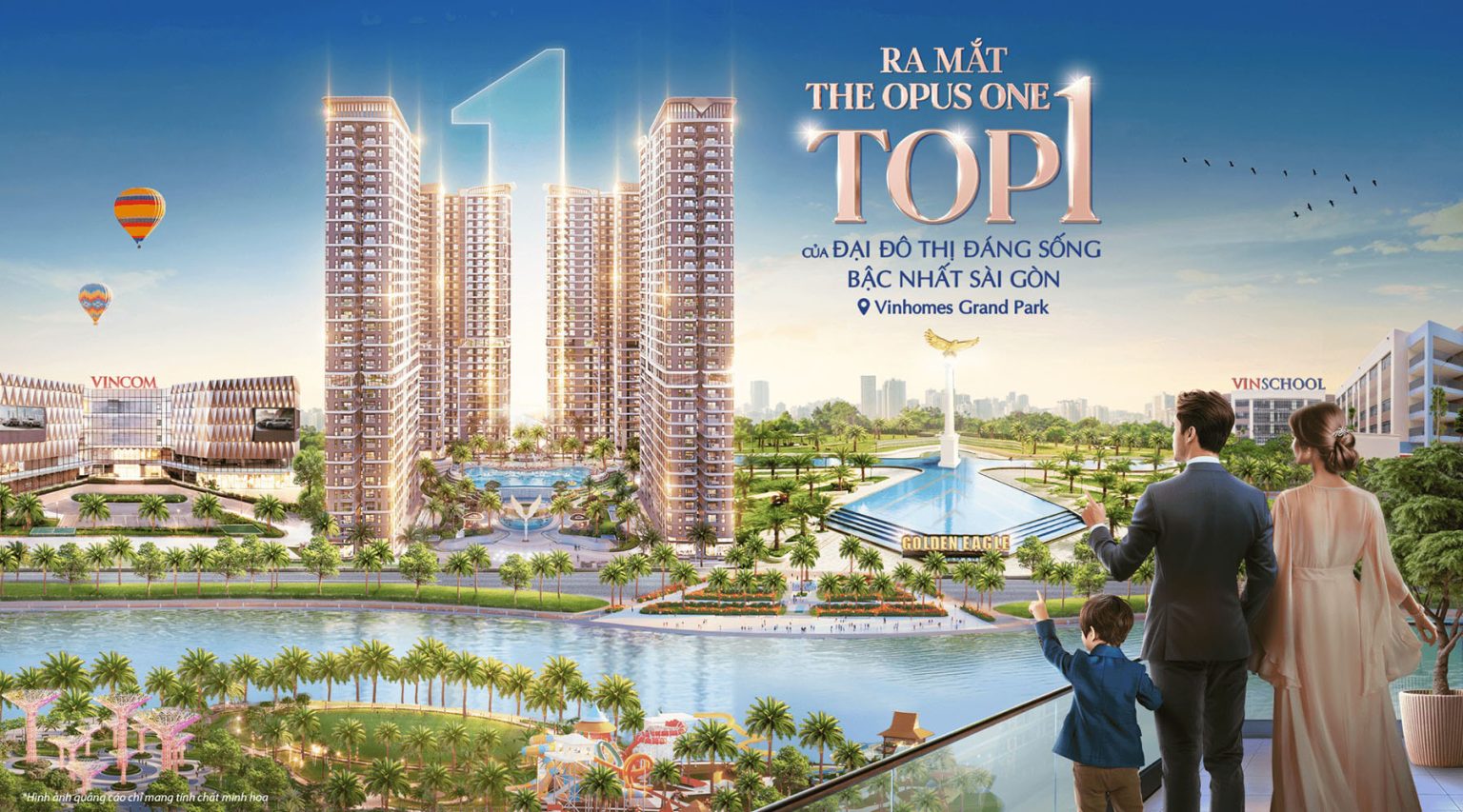 Mặt ngoài căn hộ đang hoàn thiện