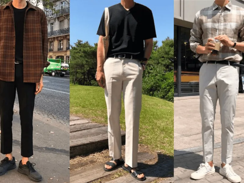 Phối đồ đi làm cho nam cao gầy theo hướng cân đối hơn
