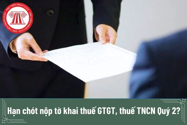 Nộp tờ khai thuế