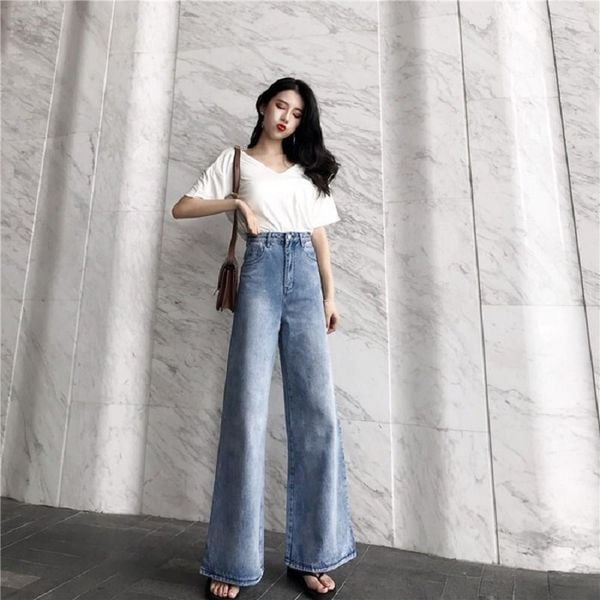 Quần cạp cao phù hợp với người thấp