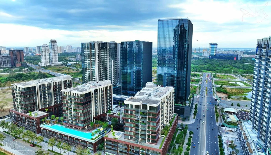 Biểu đồ giá chung cư và tòa nhà đô thị