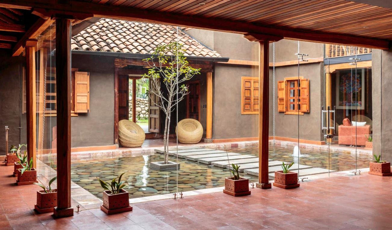 Không gian xanh và hồ cảnh quan tại Nhà Bè Garden