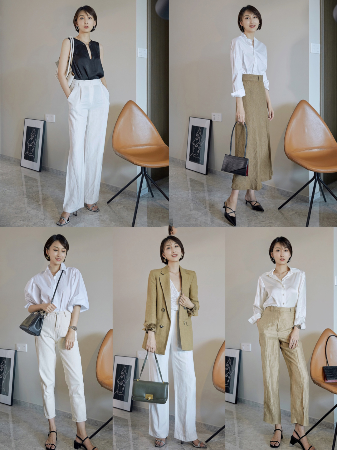 Mẫu vải cotton và linen chất lượng cho trang phục công sở
