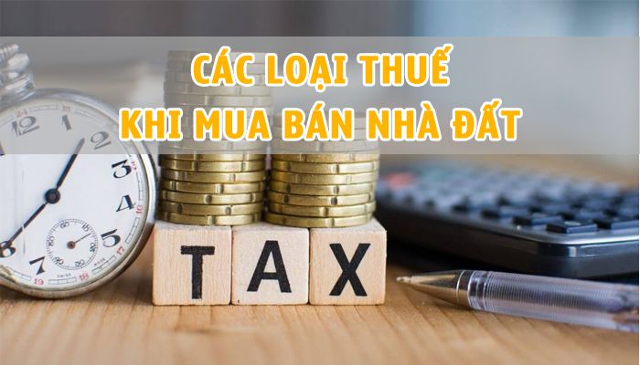 Thuế phí mua bán nhà đất