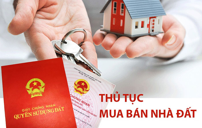 Thủ tục mua bán nhà
