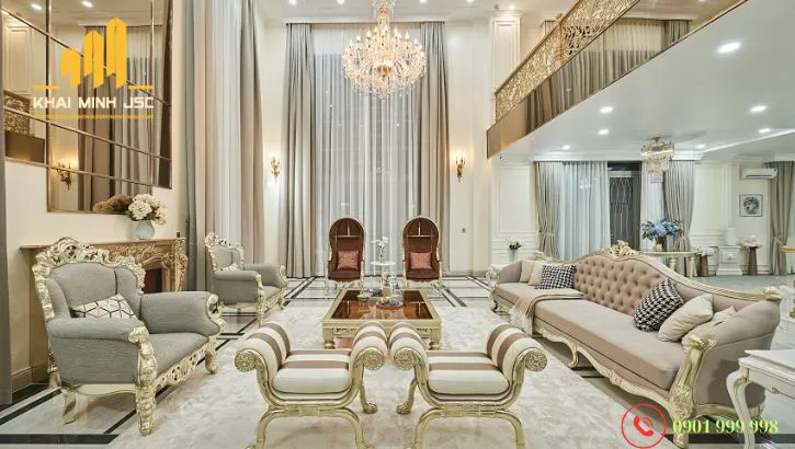 Bảng màu nội thất ấm