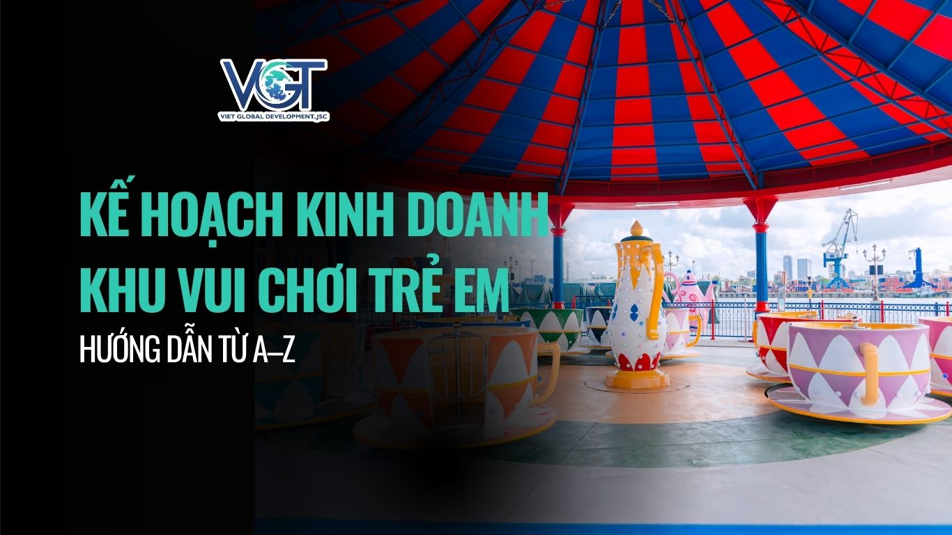 Khu vui chơi trẻ em tại công viên