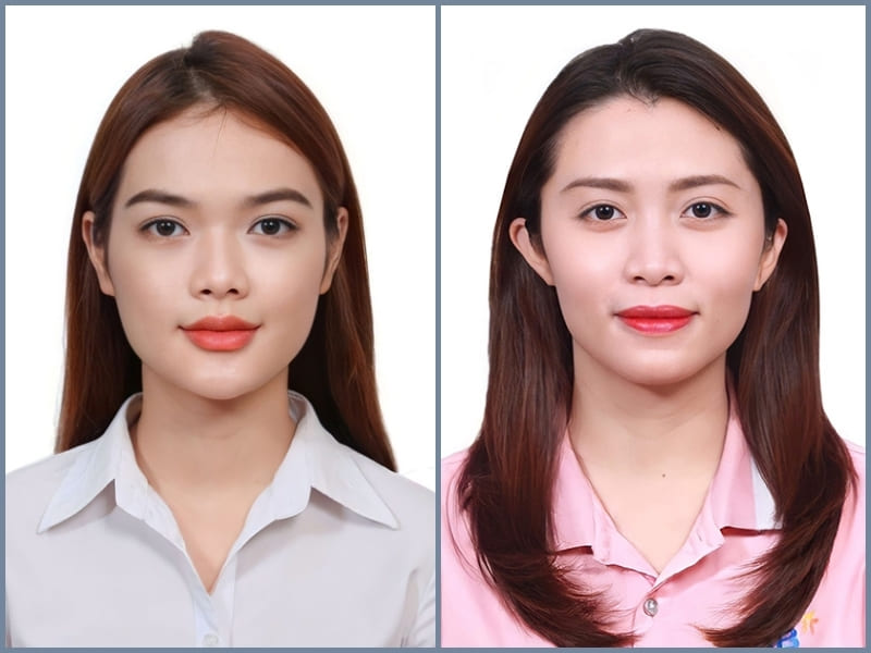 Trang điểm nhẹ khi chụp hộ chiếu