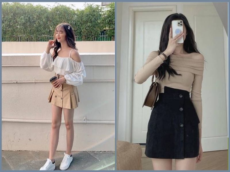 Set đồ nữ đi chơi cho nữ lùn