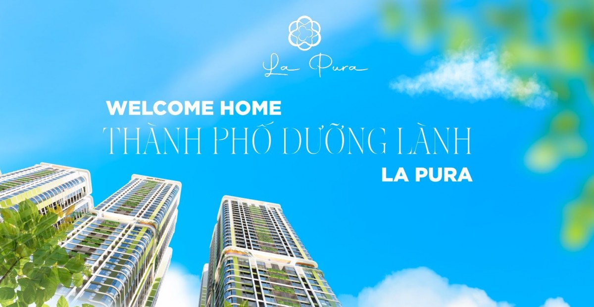 Góc nhìn tổng thể khu căn hộ La Pura
