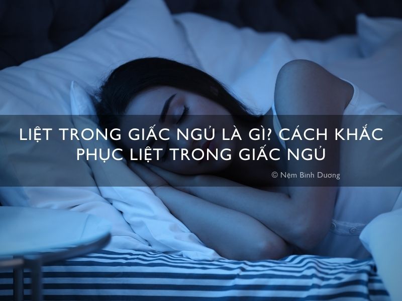 Giấc ngủ và phục hồi sức khỏe