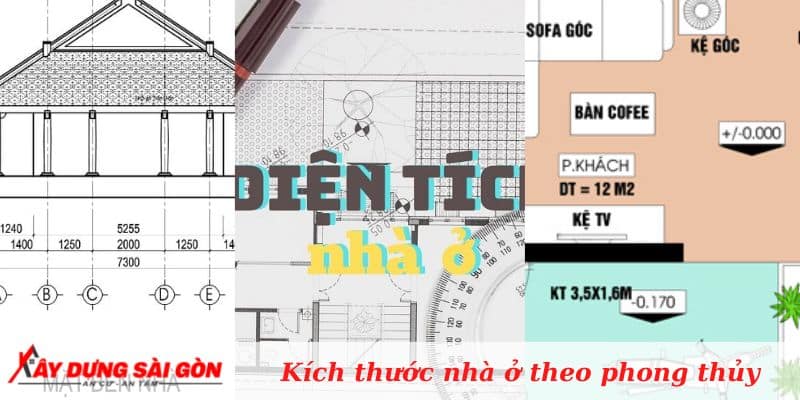 Kích thước nhà ở theo phong thủy