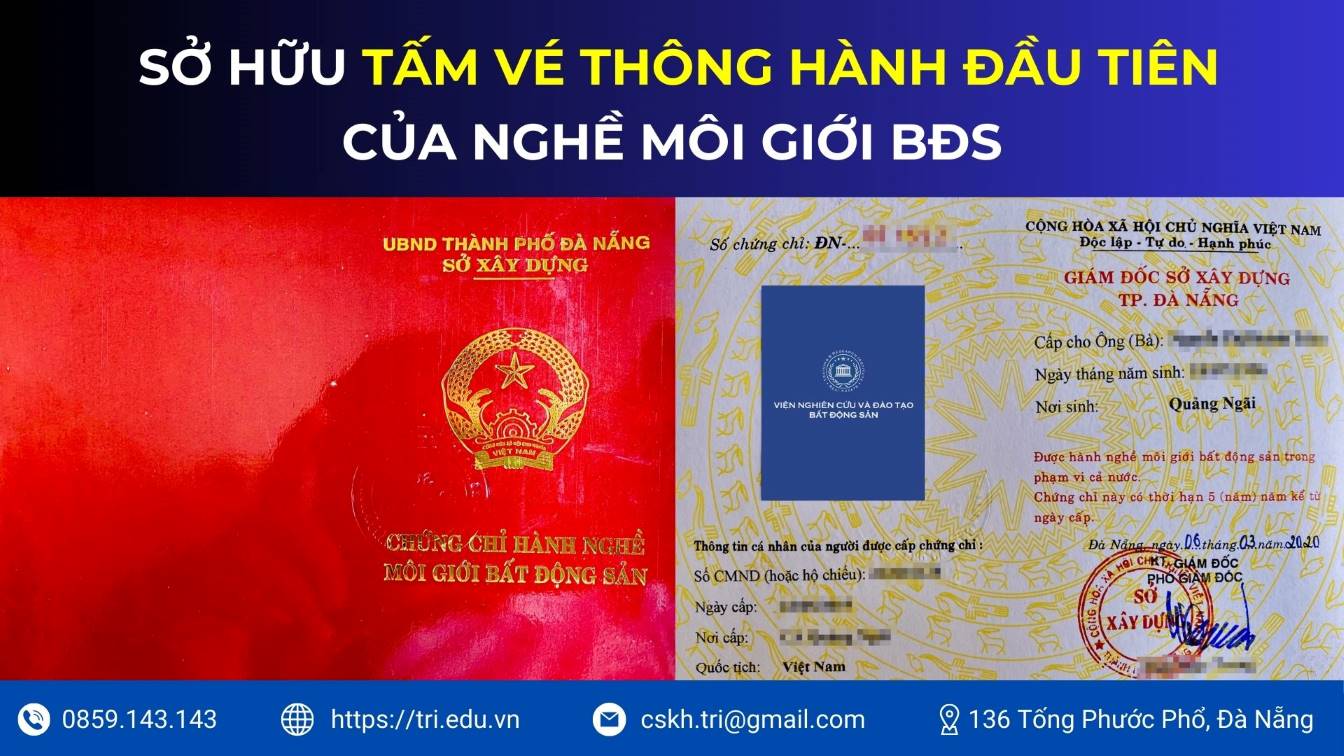 Người mới học quy trình môi giới