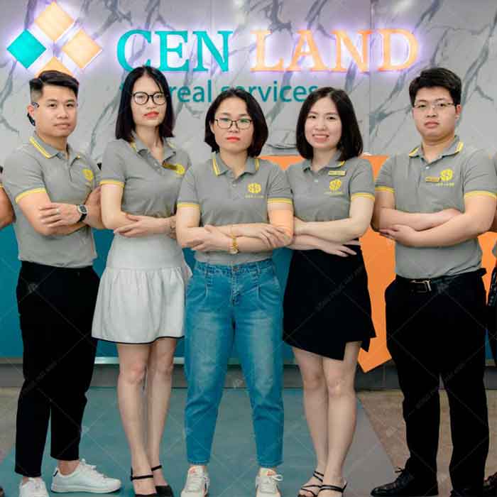 Mẫu áo thun đồng phục bất động sản trẻ trung, năng động