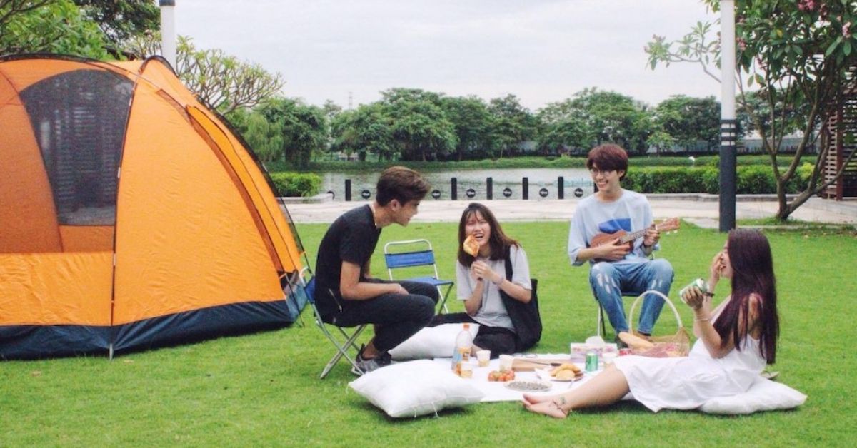 Các hoạt động cắm trại và picnic tại Nhà Bè Garden