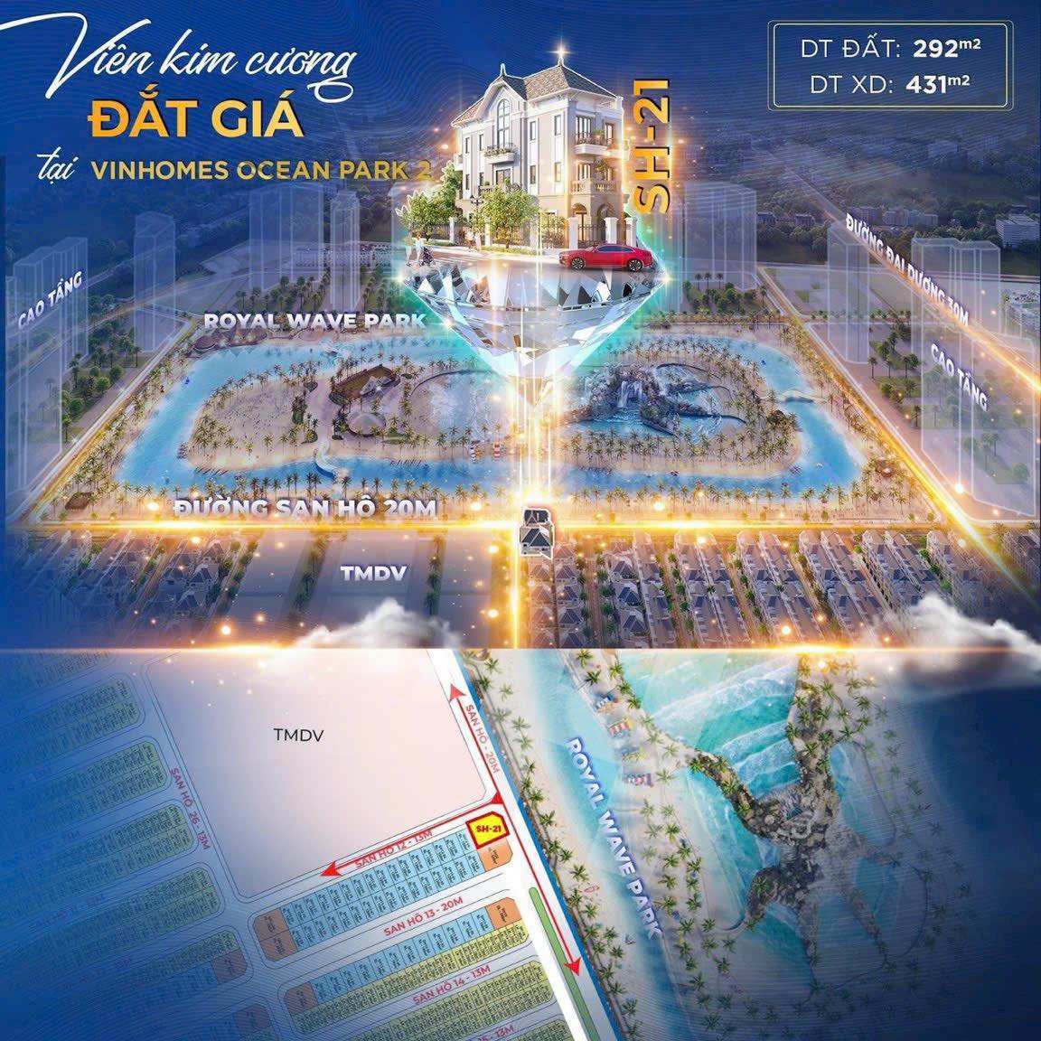 Bảng giá căn hộ Ocean Park