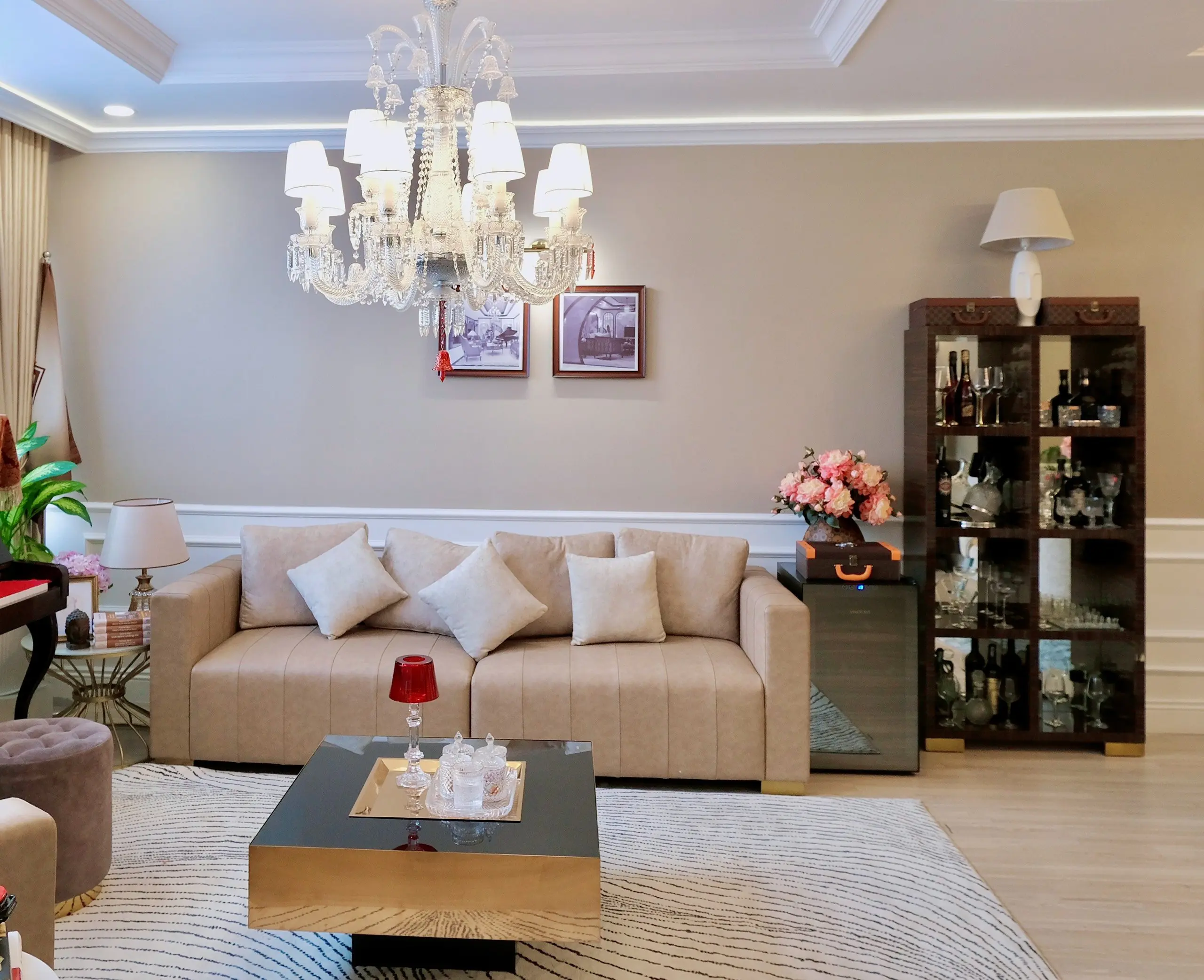 Ánh sáng nội thất căn hộ