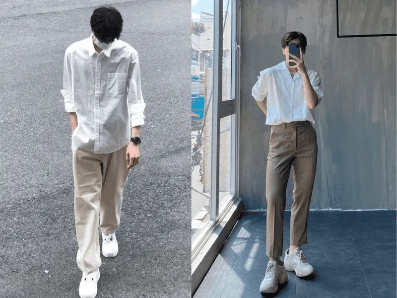 Phong cách Classic với sơ mi và vest tạo vẻ chuyên nghiệp
