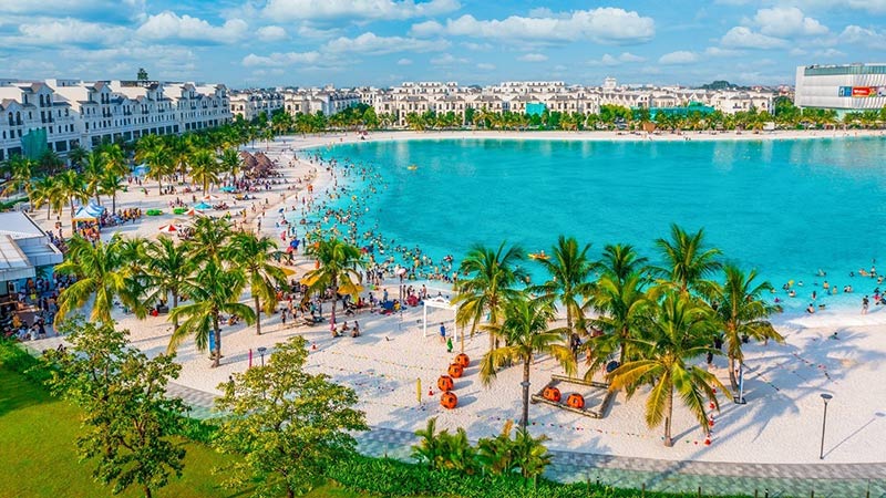 Biển nhân tạo Vinhomes Ocean Park 3