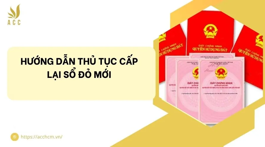 Minh họa hồ sơ và sổ đỏ